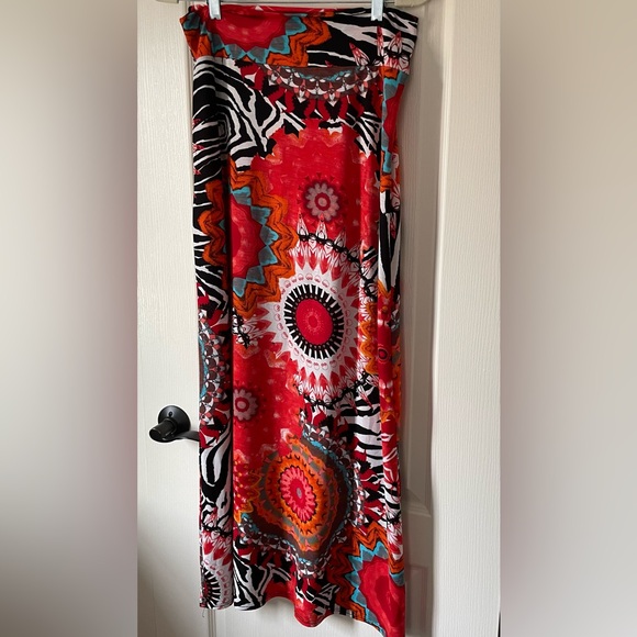 EUC long polyester skirt - Picture 1 of 1